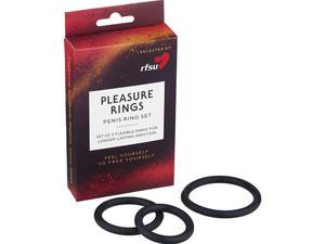 RFSU Pleasure Rings Penis Ring Set Penisringar 3 st