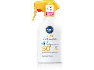 NIVEA Kids Sensitive Trigger Spray Solskydd för barn 270 ml