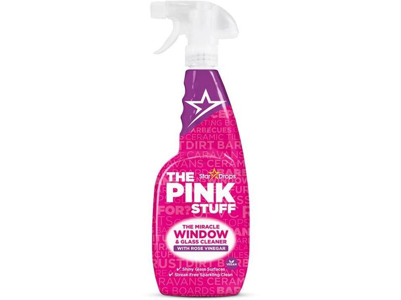 Lägsta Pris For The Pink Stuff The Miracle Window And Glass Cleaner Fönsterputs750 Ml