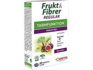 Frukt & Fibrer tablett 30 st