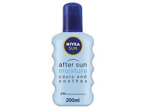 NIVEA SUN After Sun Moisturising Soothing Spray Lotion, 200ml