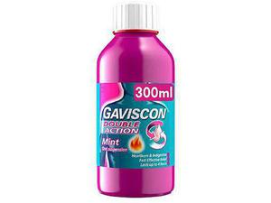 Gaviscon Double Action Mint Oral Suspension - 300 ml