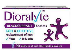 Dioralyte Blackcurrant - 20 Sachets