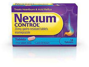 Nexium Control 20 mg Gastro-Resistant Tablets - 14 Tablets