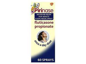 Pirinase Hayfever Relief Nasal Spray for Adults 60 Sprays