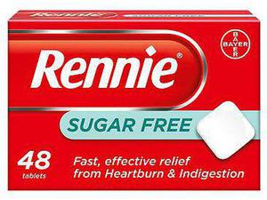 Rennie Sugar Free 48 Tablets