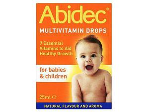 Abidec Multivitamin Drops for Babies & Children 25 ml
