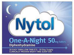 Nytol One-A-Night 50mg Tablets - 20 Tablets