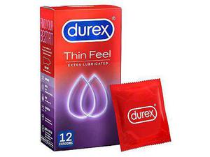 Durex Thin Feel Extra Lubricated Condoms -12 Pack