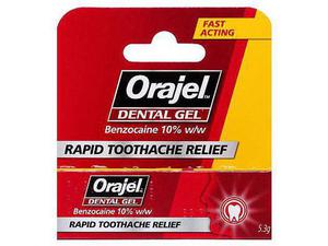 Orajel Dental  Gel for toothache - 5.3 g