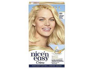 Clairol Nice'n Easy Crème Oil Infused Permanent Hair Dye SB1 Light Natural Beach Blonde 177 ml