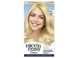 Clairol Nice'n Easy Crème Oil Infused Permanent Hair Dye SB2 Ultra Light Cool Summer Blonde 177 ml