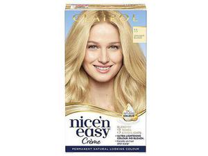 Clairol Nice'n Easy Crème Oil Infused Permanent Hair Dye 11 Ultra Light Blonde 177 ml
