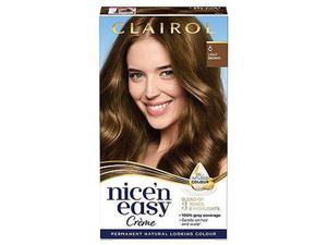 Clairol Nice'n Easy Crème Oil Infused Permanent Hair Dye 6 Light Brown 177 ml